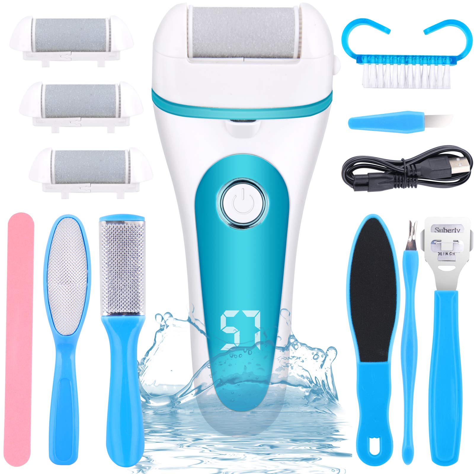Electric Callus Remover for feet Rechargeable Foot File Hard Skin Rem | amzdealz
