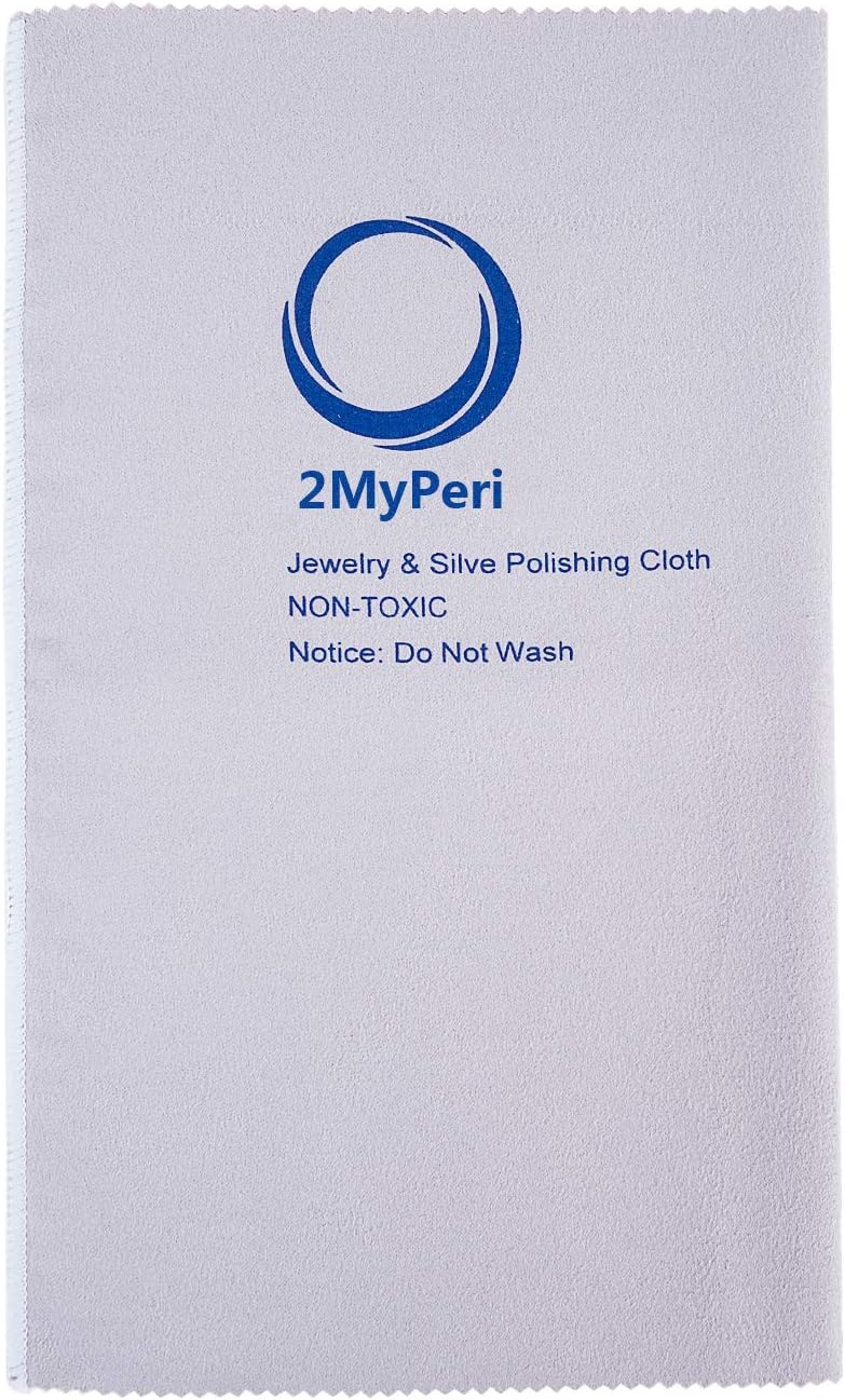 Upgrade Pro Size Polishing Cleaning Cloth for Gold or Silver and Platinum๏ผJewelry ๏ผCutlery๏ผWatch | 11" x 14" | Keep Jewelry Clean and Shiny