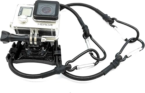 Miniatura 3 de Soporte de valla de enlace de cadena para cámaras de acción GoPro - Soporte de cámara de respaldo ideal para grabar juegos de béisbol, sóftbol y