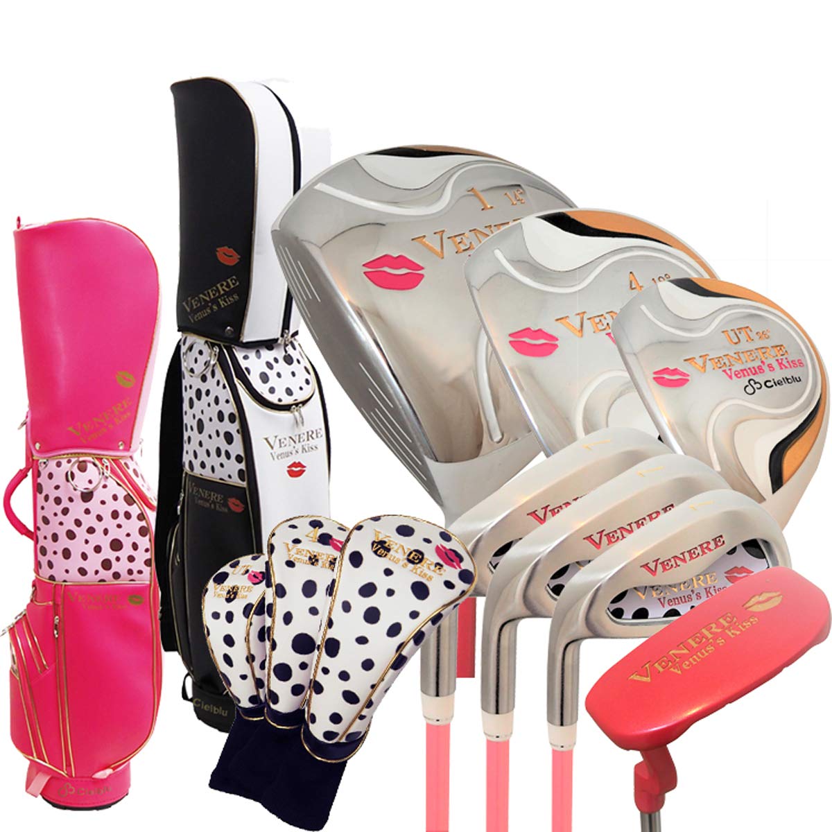Amazon.co.jp: レフティ ヴェネレ×シェルブル レディース ゴルフセット