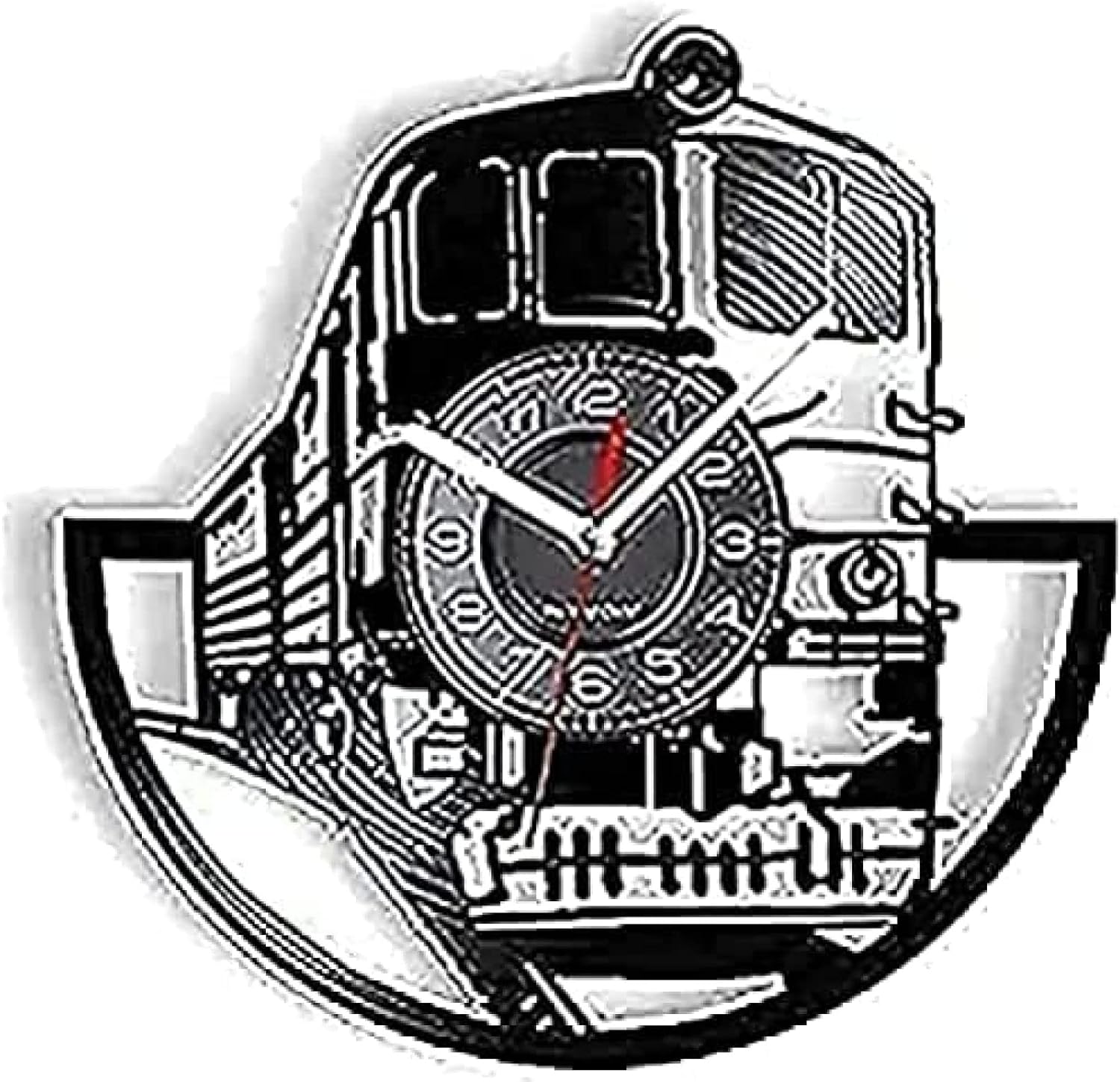 Wall Clock for Living Room Kitchen Home Office 12 inch 30