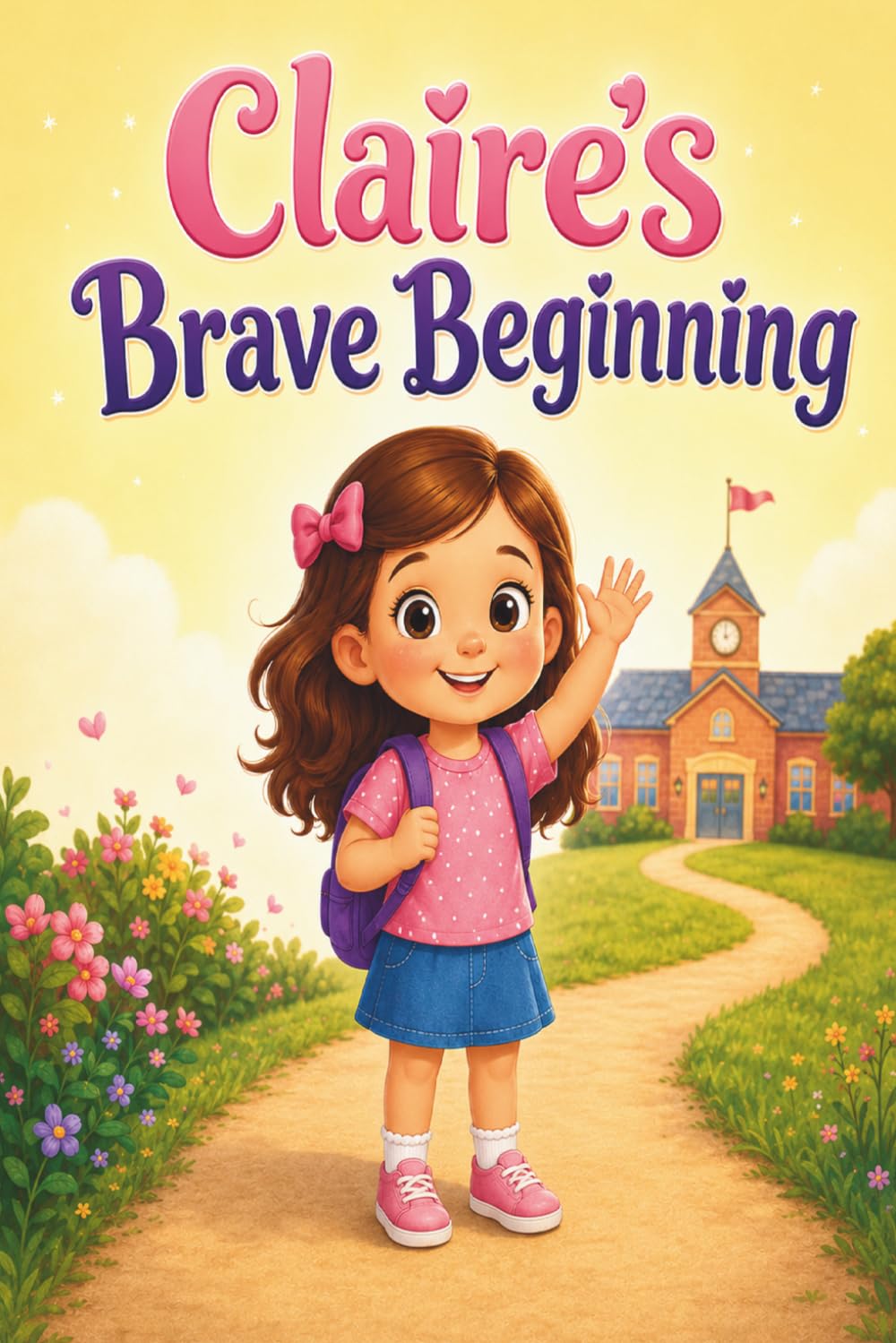 Claire's Brave Beginning: A Heartwarming Picture Book About Courage, Friendship, and Conquering First Day of School Jitters