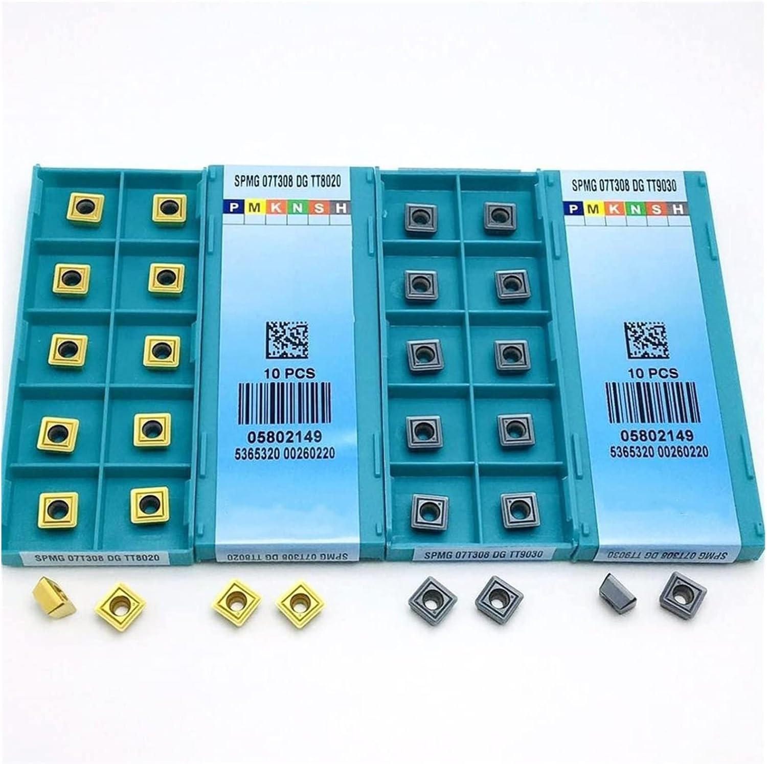 Surface Milling Cutter SPMG07T308 DG TT9030 TT8020 Indexable Carbide Inserts For U-drill Metal Machine Tool Accessories SPMG 07T308 Turning Inserts