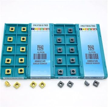 Surface Milling Cutter SPMG07T308 DG TT9030 TT8020 Indexable Carbide Inserts For U-drill Metal Machine Tool Accessories SPMG 07T308 Turning Inserts