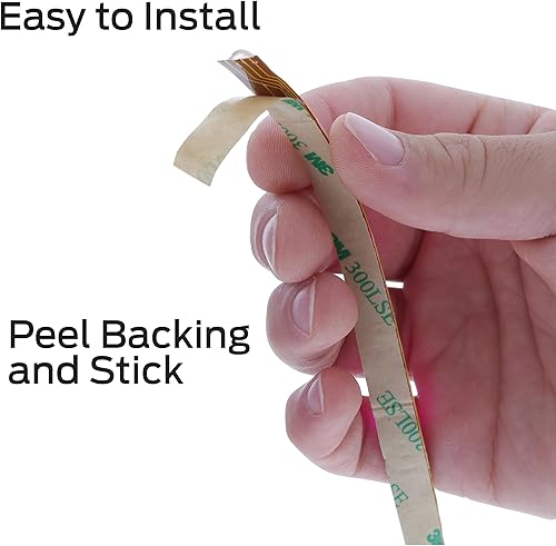 Miniatura 5 de Monster Tira de luz LED RGB de 50 pies con control remoto, 270 LED RGB, respaldo adhesivo, recubierto para protección contra la humedad, regulable,