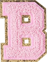 Vista 59 de Parches de letras de felpilla termo-adhesivas de 2.2", parches de letras de felpilla para ropa (negro, 26)