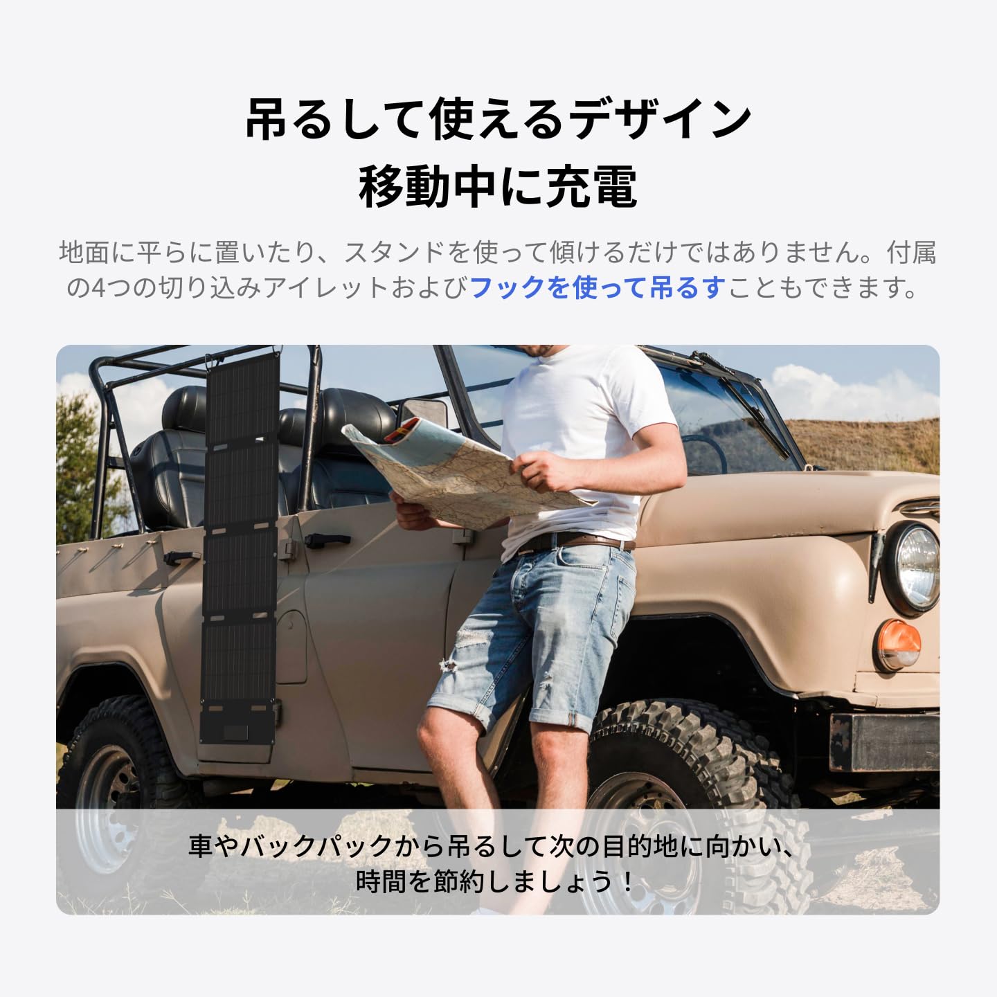 Amazon.co.jp: EcoFlow 45W ソーラーパネル Type-C 高出力