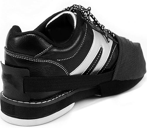 Miniatura 21 de Deslizador de zapatos de boliche, paquete de 2 unidades / 1 par de fundas de suela ajustable Talla única que se adapta a la mayoría de zapatos