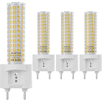 G12 LED Light Bulb 15W Bi-Pin Corn Light Pack of 4 Warm White Equivalent 120 W halogen light 3000 K 1500 lm corn light ceiling light floodlight for home street landscape warehouse