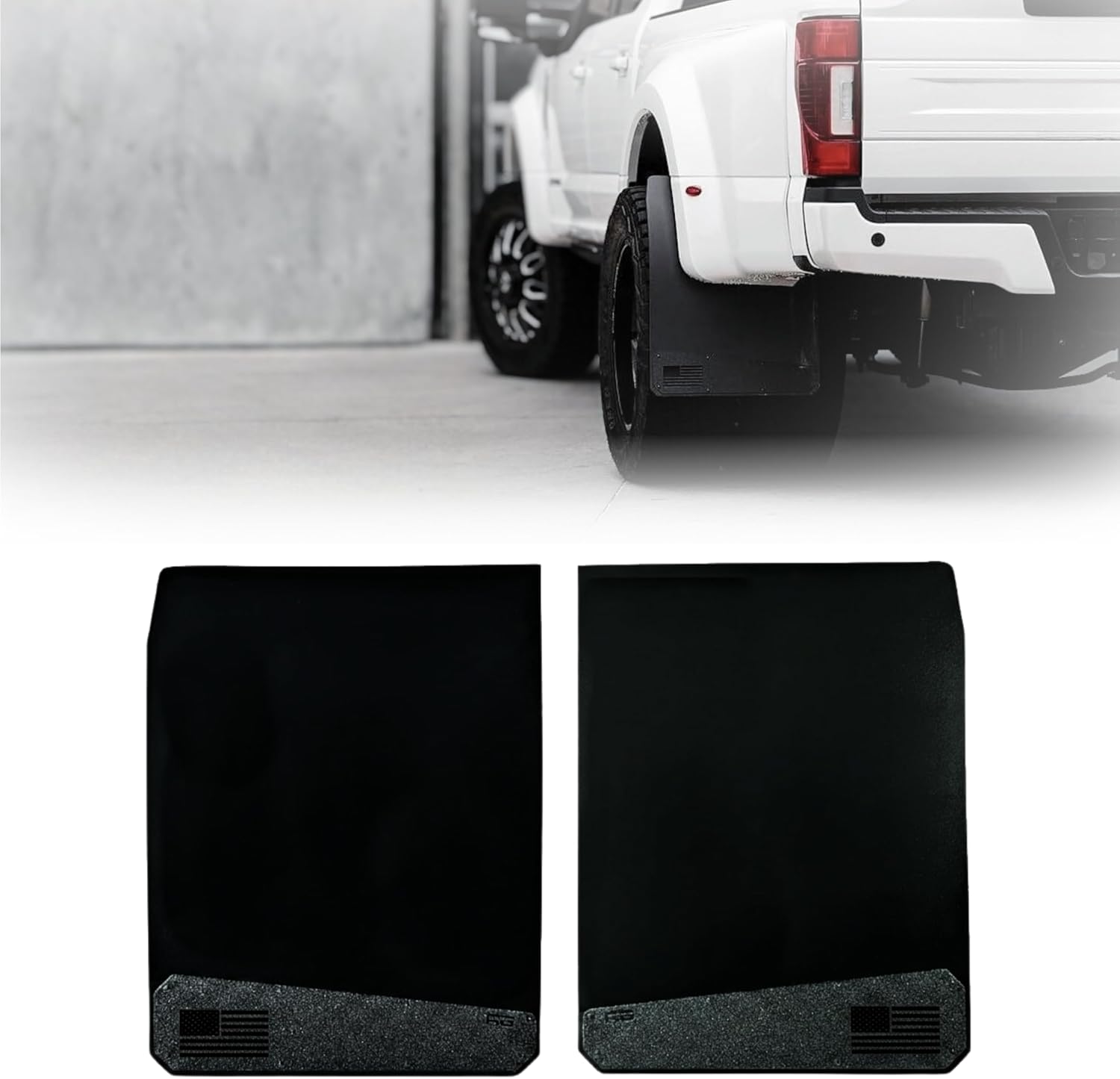 REK GEN ‘Merica Dually Mud Flaps with Stainless Armor Plate