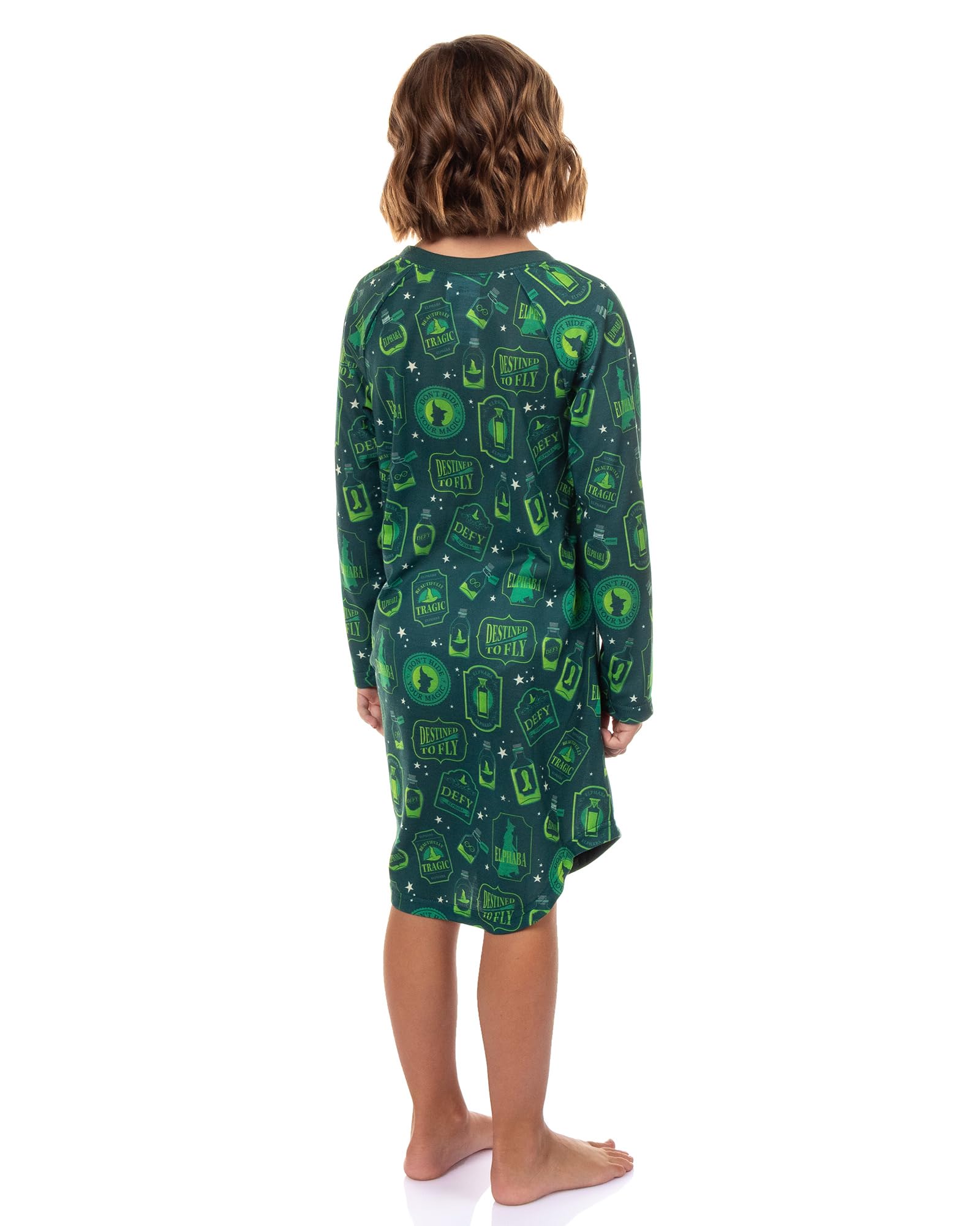 Snapklik.com : INTIMO Wicked Girls Pajama Nightgown Elphaba Destined To ...