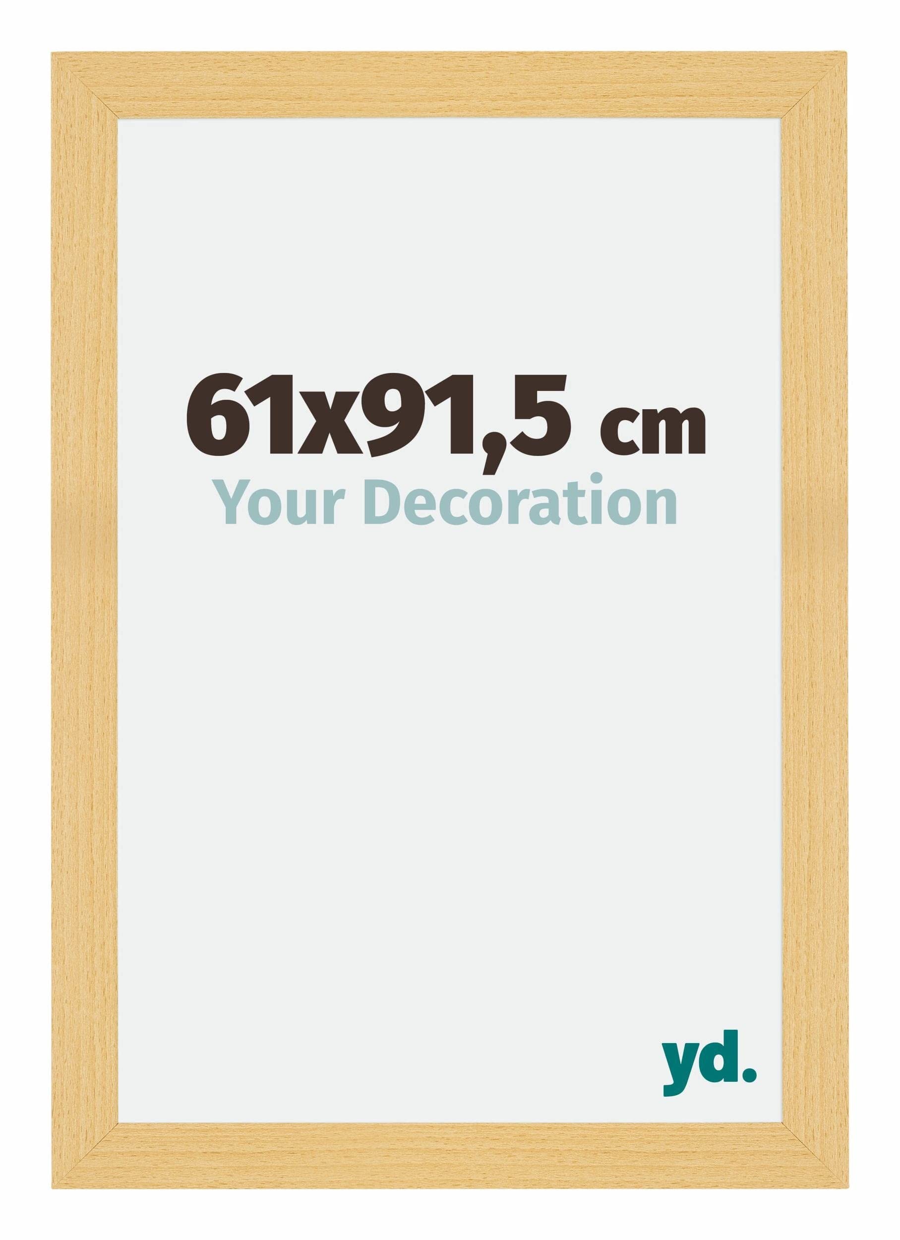 Your Decoration - Picture Frame 61x91,5 cm - Beech Design - Decorative Wall Frame in MDF with Antireflection - Frame 61x91,5 - Mura — image 1