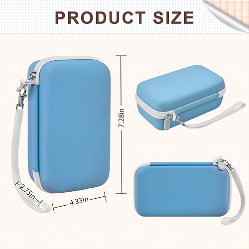 Miniatura 4 de Funda compatible con DYLANTO para Anchioo para ESOXOFFORE para YTETCN para WEEFUN para GKTZ para cámara de impresión instantánea Amzelas,