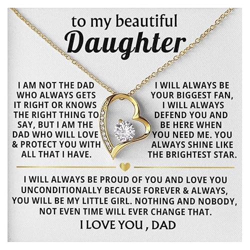 Jewelry To My Beautiful Daughter - I will always be