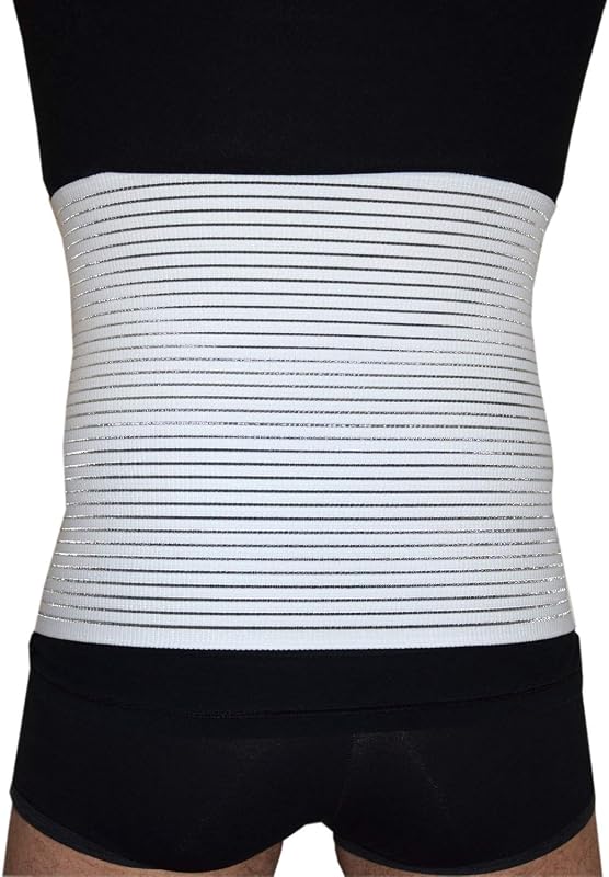 BODYPERFECT Hasprés Szülés Után Uniszex Fehér XL Állítható Hátfájás Enyhítő
