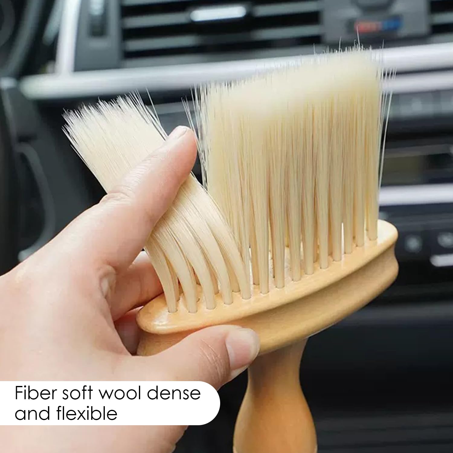 Pettine In Legno Di Faggio Da 3 Pezzi, Spazzola Per Capelli, Detergente Per Spazzola Per Il Collo, Spazzola Per La Pulizia Dei Capelli, Spazzola Per La Depilazione