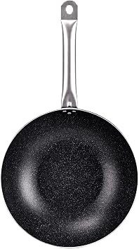 Moneta Etnea Pro Wok 30 cm Stainless Steel Handle