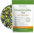 Calming Blends Diverticulitis Tea | Organic Loose Leaf Tea, Caffeine Free | 36 Cups | Made In USA