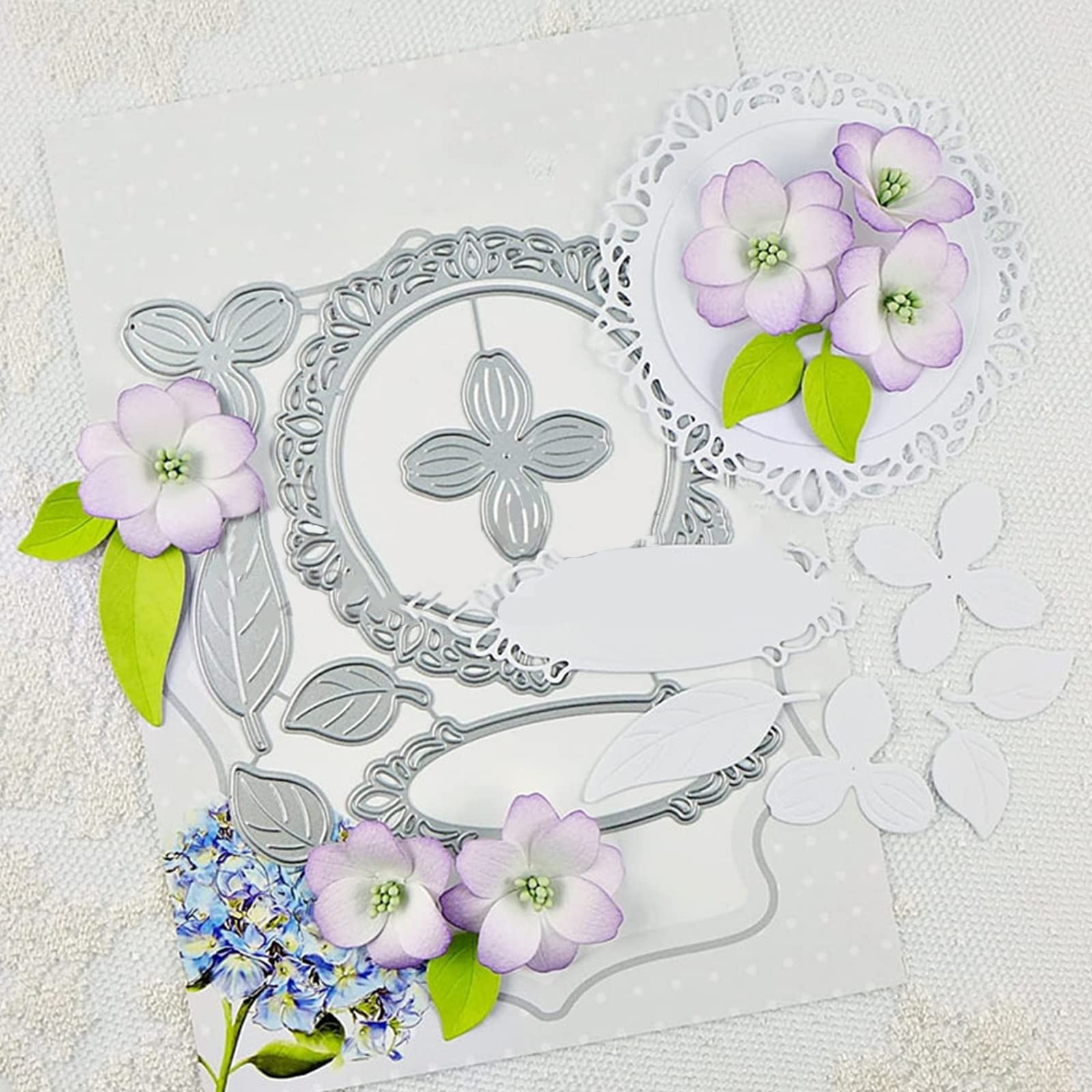 Fustellenshop - Stencil Faro E Mare In Cornice Rotonda, Fustellatura, Stencil, Scrapbooking, Creazione Di Biglietti, Fai Da Te, Goffratura Stencil