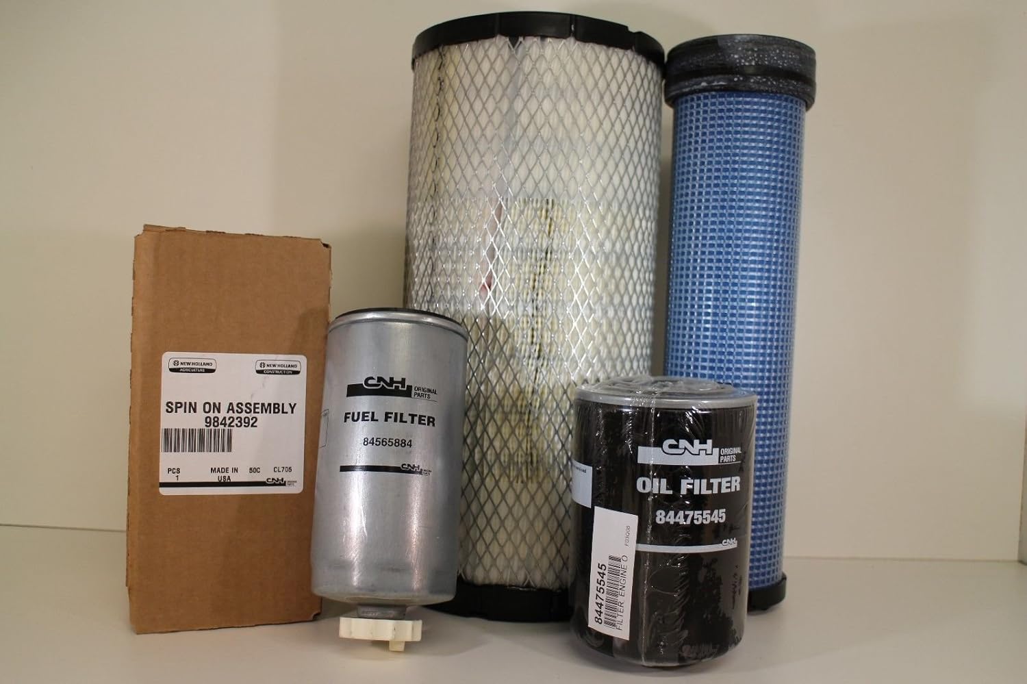 New Holland C190 L190 LS190.B LT190.B Maintenance Filter Kit with Regular Flow