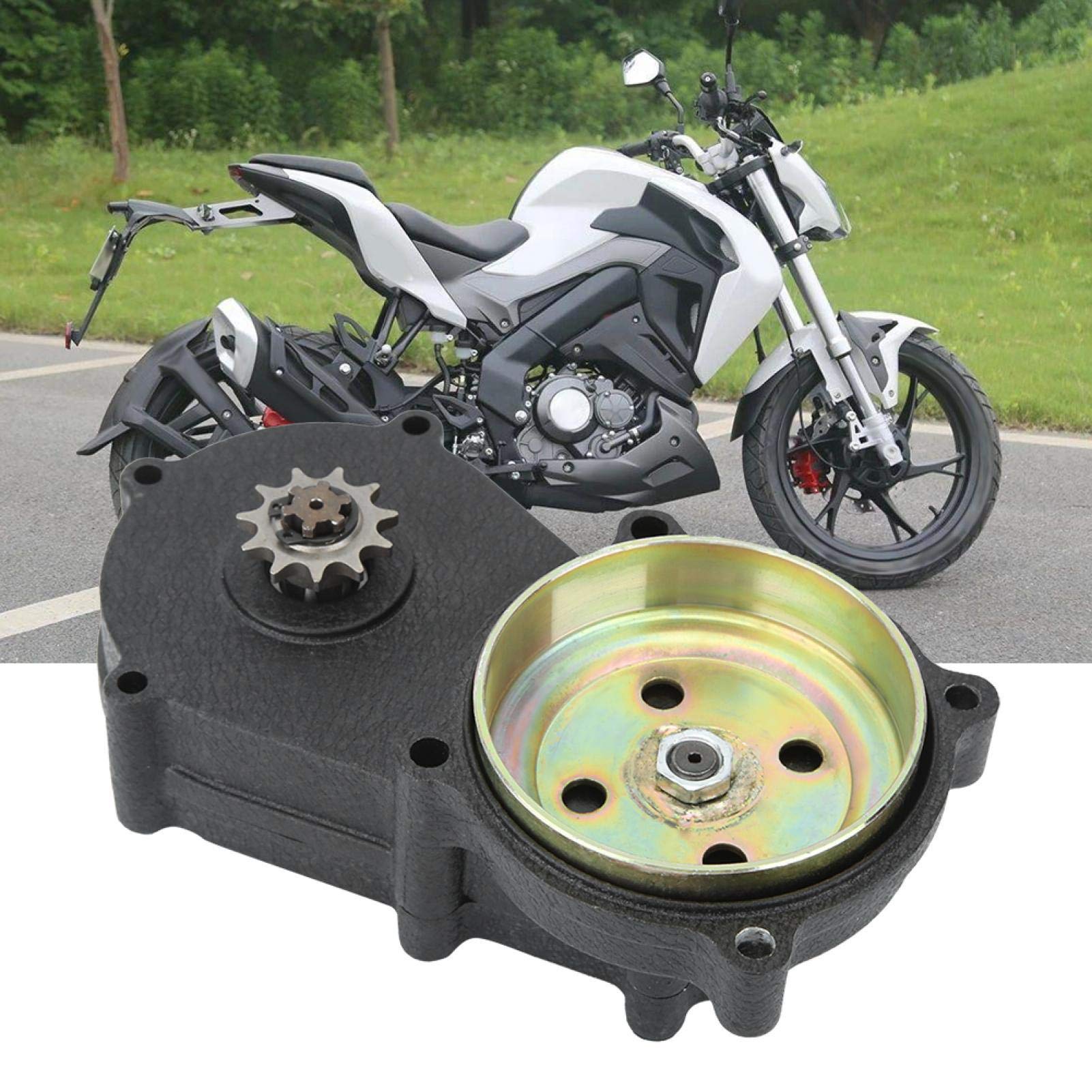 Caja de engranajes de doble cadena, 11T T8F doble cadena 47/49CC Caja de engranajes de tambor de embrague de motor apta para 2 tiempos Chino Minimoto Baby Kid
