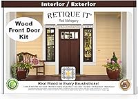 Vista 28 de Retique It Kit de acabado para encimera de madera – Vaya más allá de la imitación de madera con imprimación base de madera líquida y tintura en gel