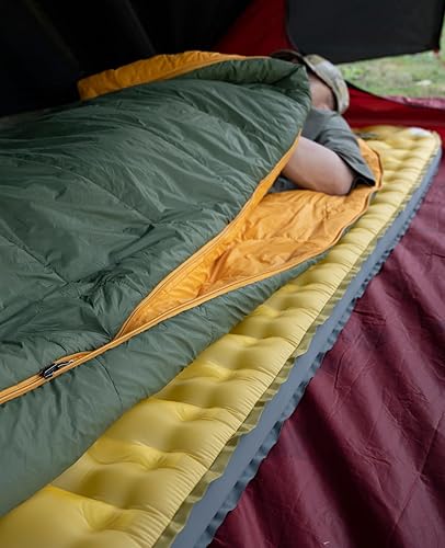 Miniatura 4 de iClimb Estable cómodo colchón de aire ultraligero compacto para adultos camping mochilero (estilo momia)