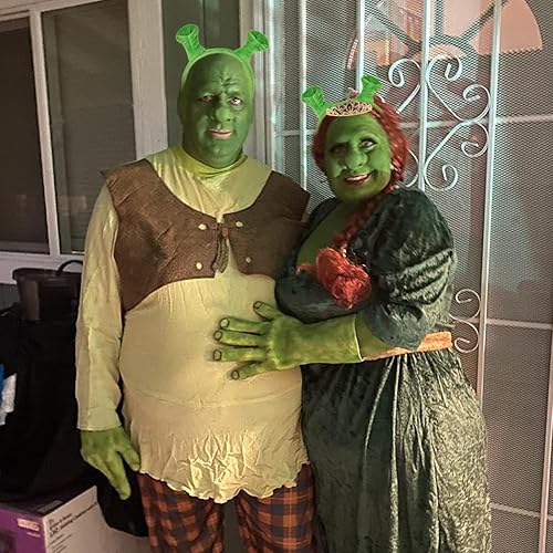 Miniatura 5 de Diadema de felpa con orejas de ogro y princesa con corona, Halloween, Navidad, festival, fiesta temática, monstruo, ogro, cosplay, tocado