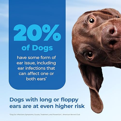 Miniatura 5 de Vetnique Oticbliss Toallitas medicadas para oídos Toallitas para orejas de gato y perro con hidrocortisona y ácido salicílico para limpieza y