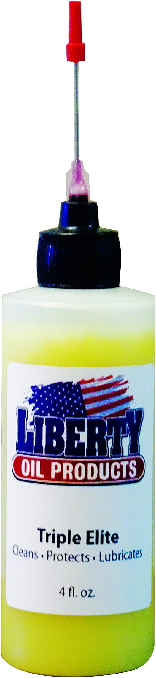 Triple Elite Liberty Oil, The Best Oil for Lubricating Mantel Clocks. Large 4 Ounce Bottle