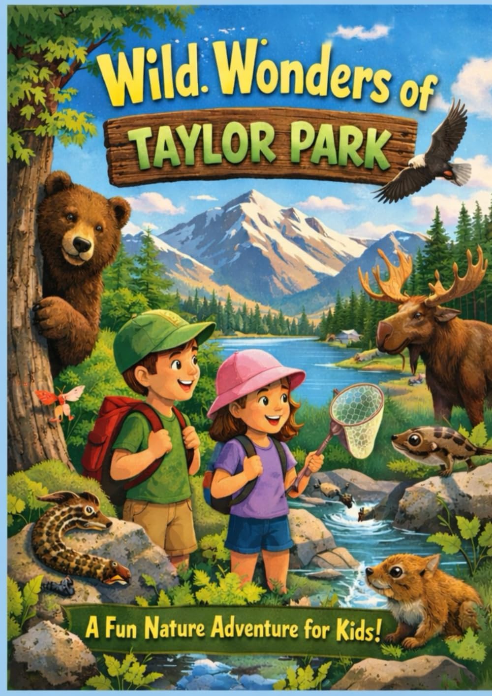 Wildlife Adventures of Taylor Park: Coloring and Activity Book