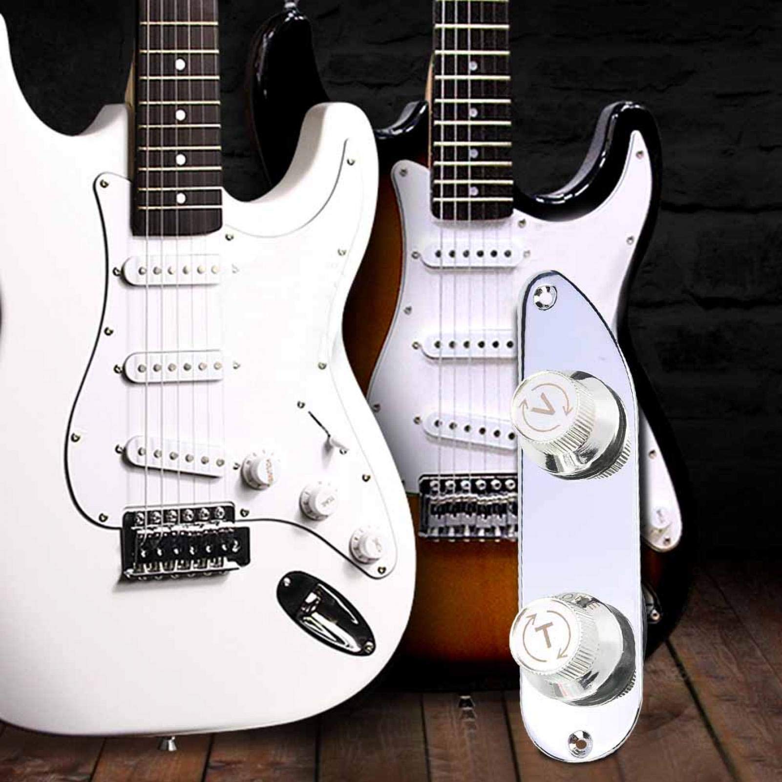 Amazon.co.jp: Tminny テレキャスターコントロールプレート、CTSポット