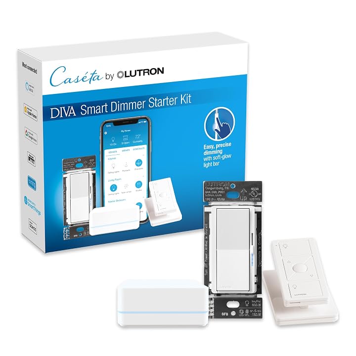 Lutron Caseta Diva Smart Dimmer Starter