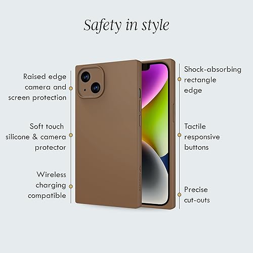 Miniatura 9 de Cocomii Funda cuadrada para iPhone 11, protector de cámara de silicona cuadrado, delgado, ligero, mate, silicona suave y sedosa al tacto, funda