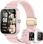 Smart Watch for Men Women, 1.83" HD Touch Screen Fitness Tracker with Bluetooth Calling/150+ Sports Modes/Pedometer/Heart Rate/SpO2/Sleep Monitor, IP68 Sports Smartwatch for Android & iOS (Black)