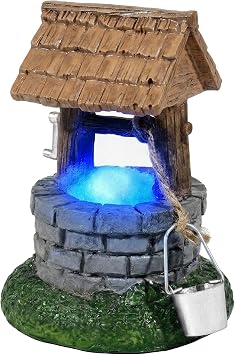 Halloween Village Haunted Well Figurine | Halloween Village Accessories, For Holiday Home Garden Festival Decor