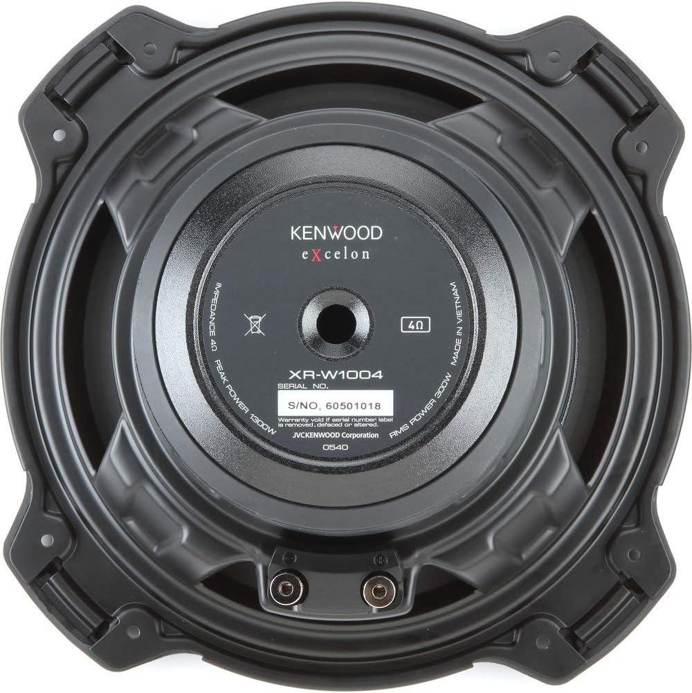 Kenwood XR-W1004 eXcelon 10" Oversized Subwoofer