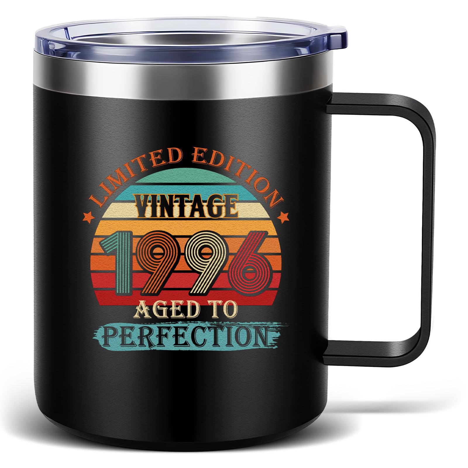 TUZELIYA Funny 30th Birthday Gift idea for Men Women, Back in 1996 in This Year Mug, 16oz Insulated Tumbler, 30th Birthday Gifts for Him,Dad,Husband, Mum, Wife, Teachers, Friends or Anyone