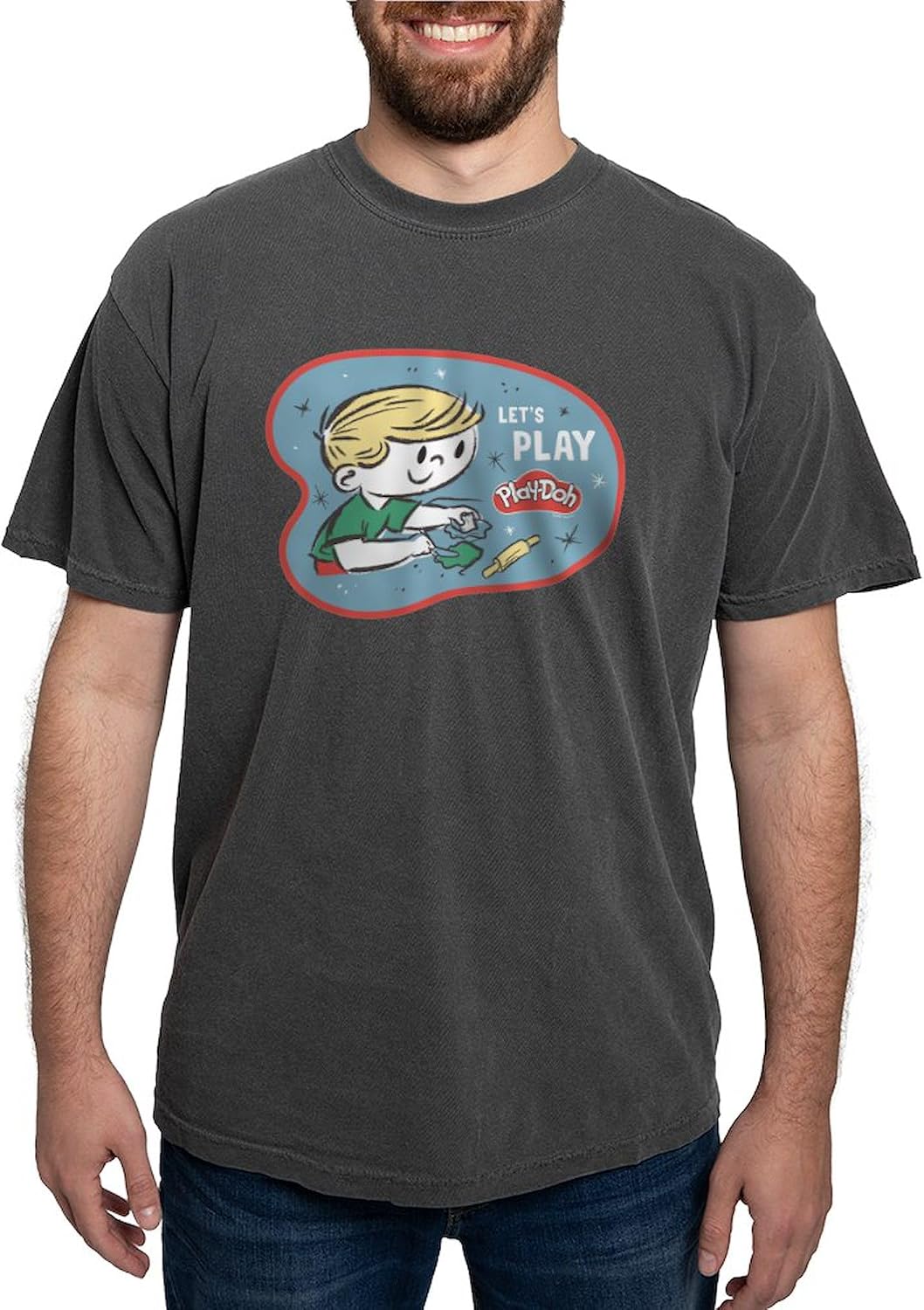 CafePress Play Doh: Let's Play Men's Comfort Colors® T Shirt Mens Comfort Colors Shirt
