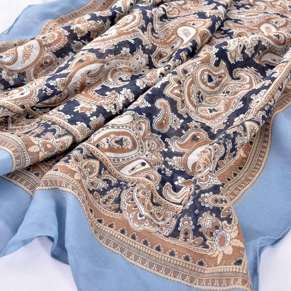 GERINLY Fashion Paisley Scarves Womens Evening Shawl Party Wrap