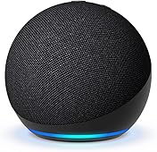 Echo Dot (Newest gen) | Big vibrant sound Wi-Fi and Bluetooth smart speaker with Alexa | Charcoal