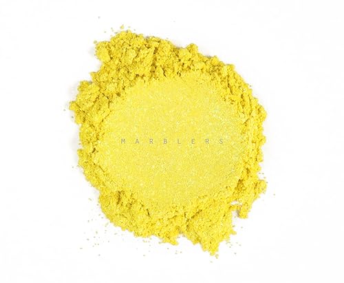 Miniatura 2 de MARBLERS Polvo de mica con purpurina Sun Kiss 0.14 onzas (0.14 oz), mica con purpurina, altamente pigmentada, no tóxica, vegana, libre de crueldad