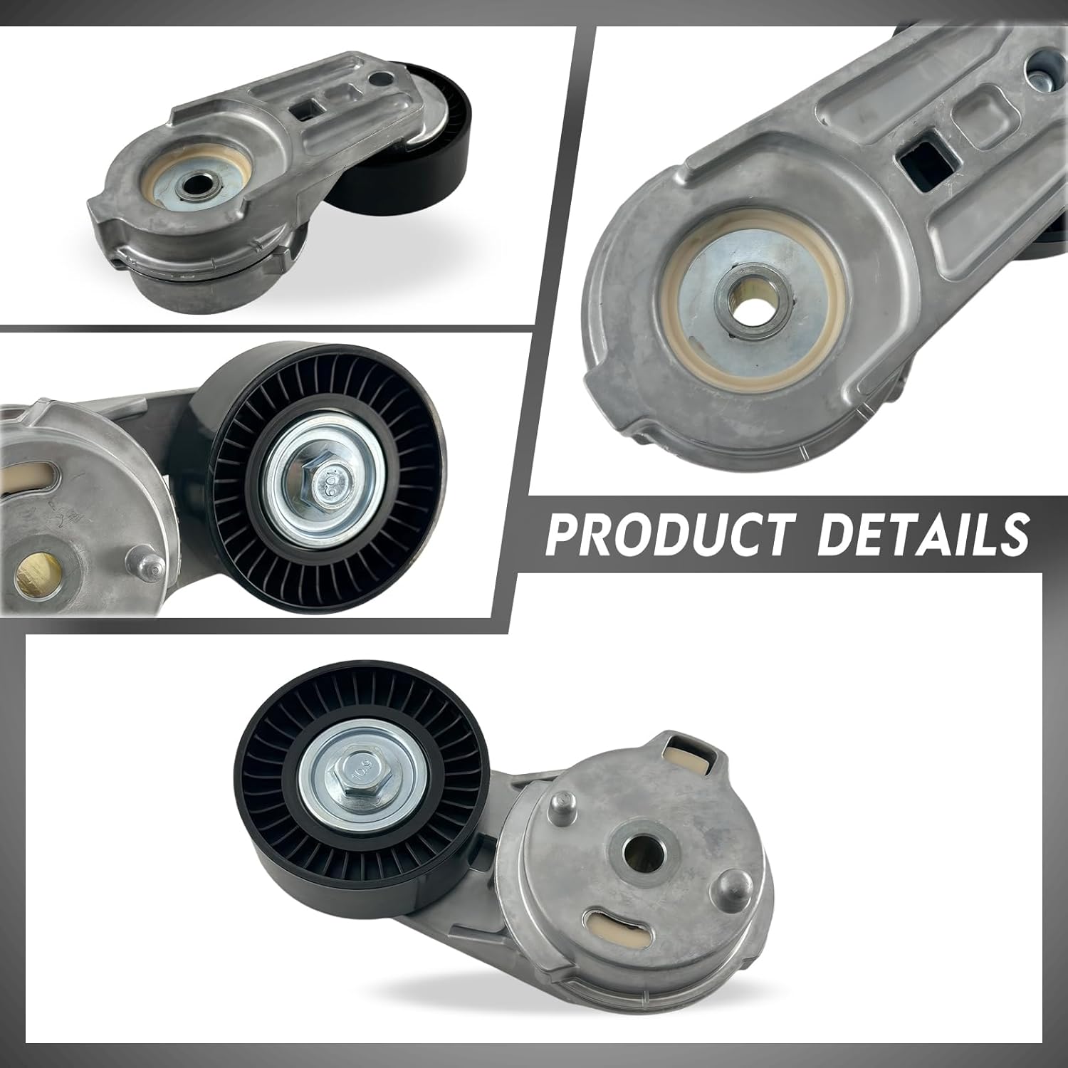 39269 Drive Belt Tensioner Kit, Compatible with Jeep Wrangler 2007-2011, 3.8L V6, Belt Tensioner and Idler Pulley Serpentine Belt Kit Replace# 89607 38018 6PK2285