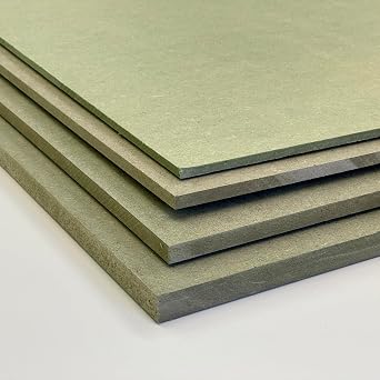 MDF Moisture Resistant Sheets Furniture Panel, MDF 18mm Thickness, Choose Your Panel Size Versatile Alternative to Cut To Size Crafts Hobby Sheets (1, 915mm x 915mm, 3 ft x 3 ft)
