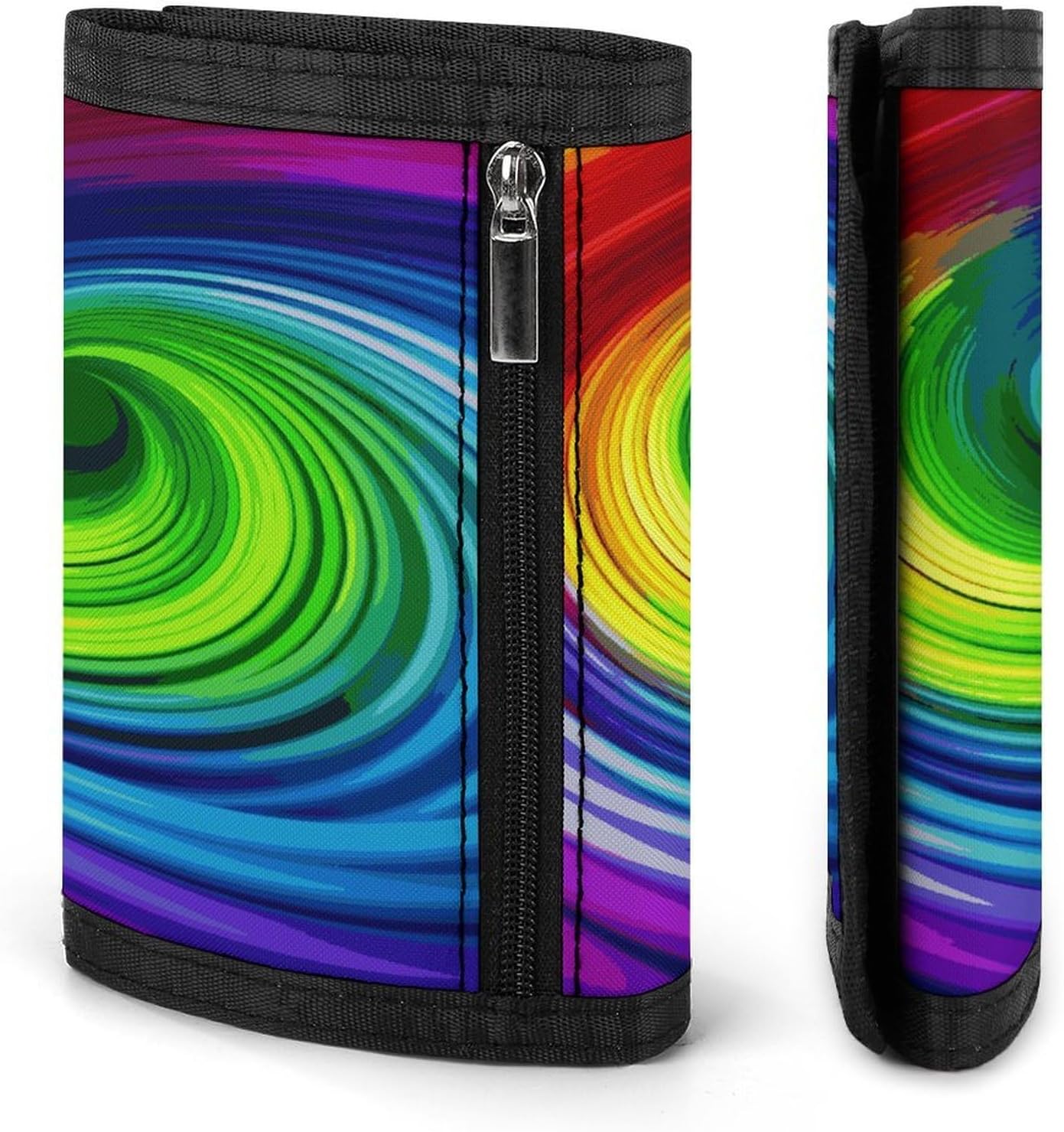 Stylish Trifold Wallet Slim Minimalist Front Pocket Cards Purse image 3