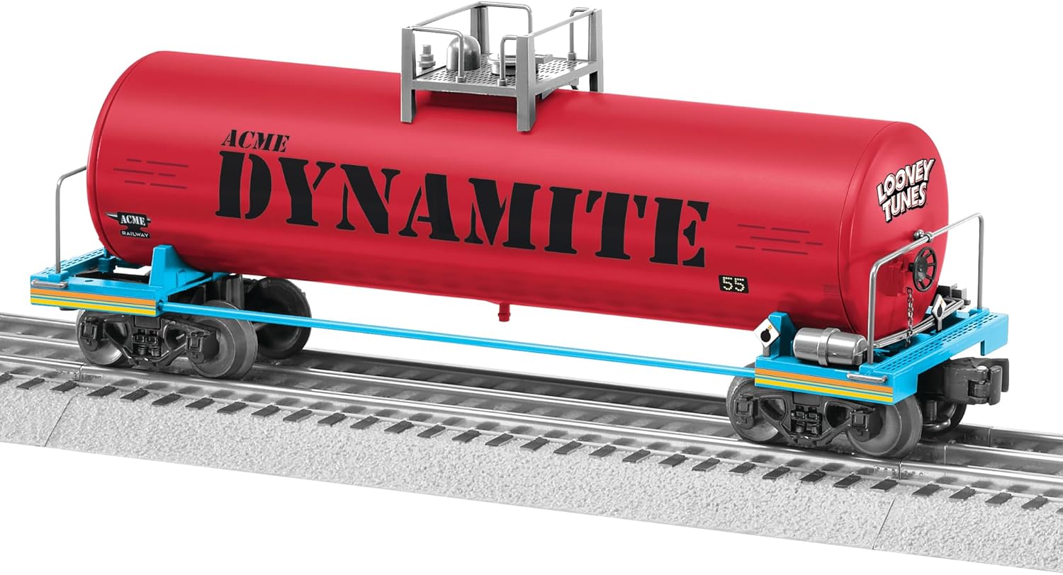 Lionel Warner Brothers - Looney Tunes Acme Dynamite O Gauge Model Train Tank Car