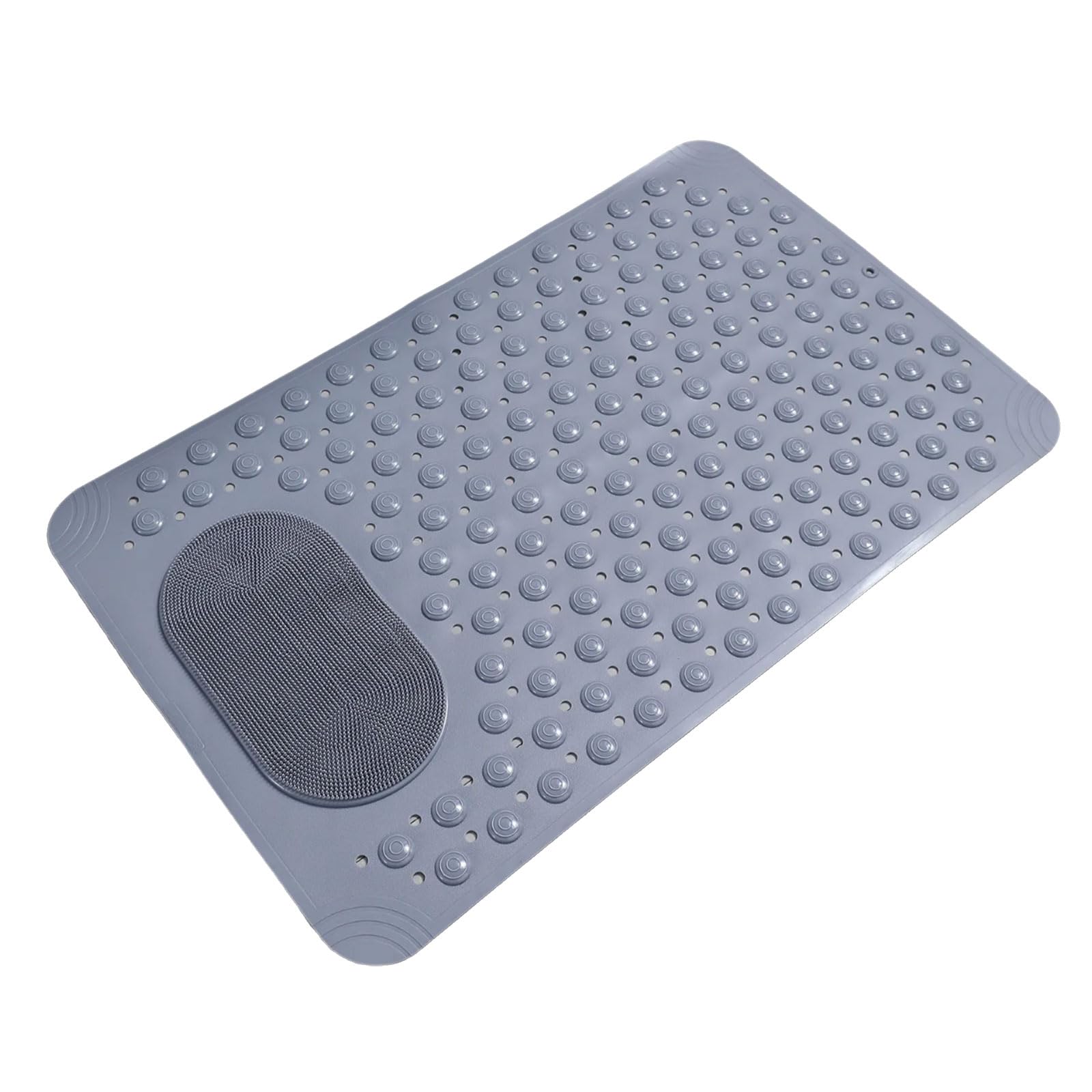Premium Shower Floor Mat Featuring Anti Fatigue Massage Bumps and Strong Suction Cups Bath Mat with Suction Cups