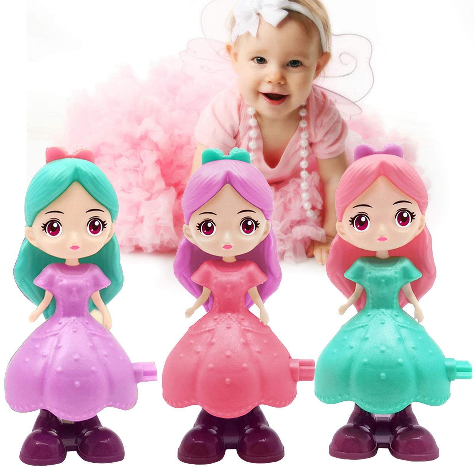 Amazon.co.jp: ゼンマイ人形,ジャンピング プリンセス時計じかけの