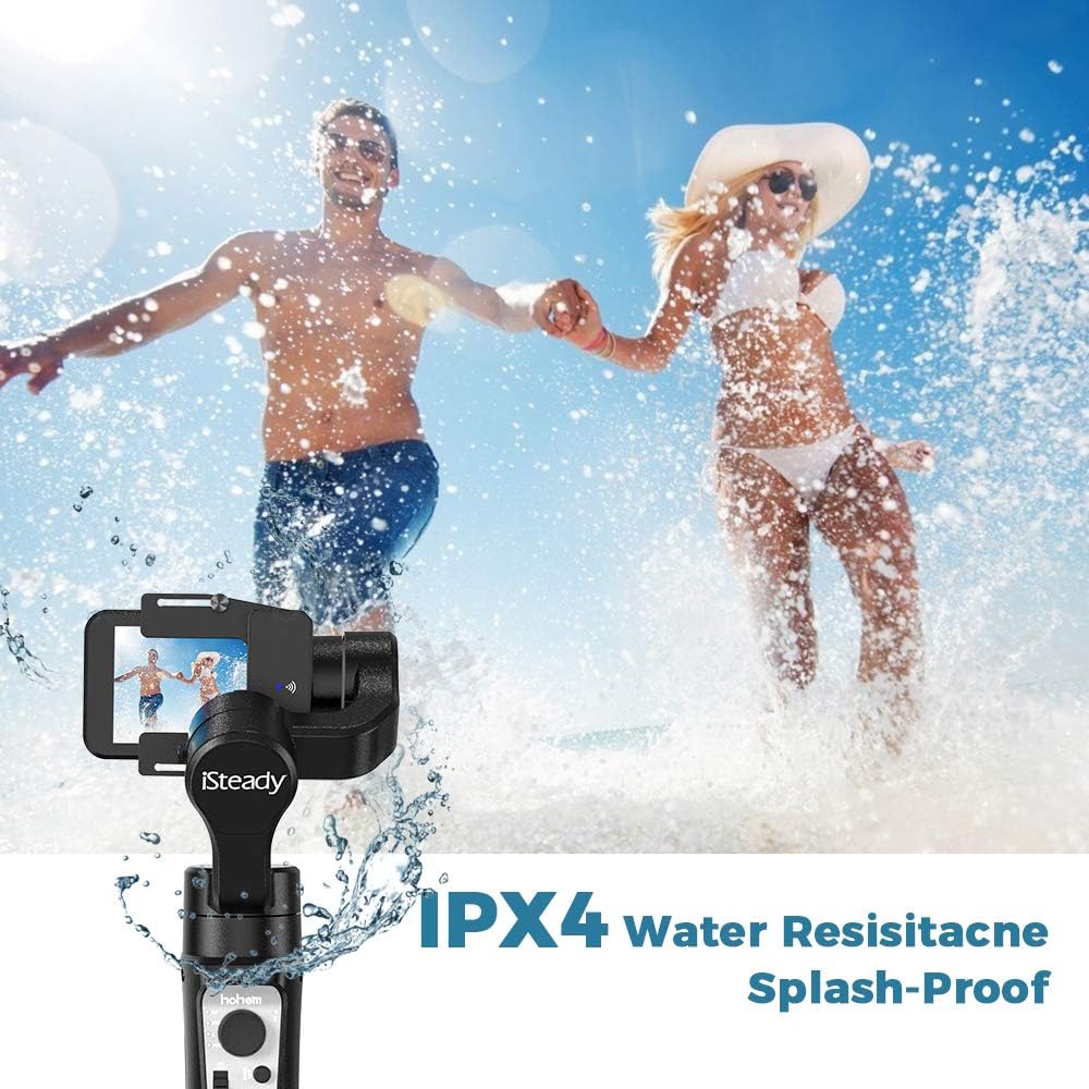 Flаѕh Dеаlѕ - 50% оƒƒ 3-Axis Gimbal Stabilizer Handheld for GoPro 8 Action Camera W/Tripod Mount Water-Resistance GoPro Wireless Control for GoPro Hero 8,7,6,5,4 DJI Osmo Action,Sony RX0 – hohem iSteady Pro3