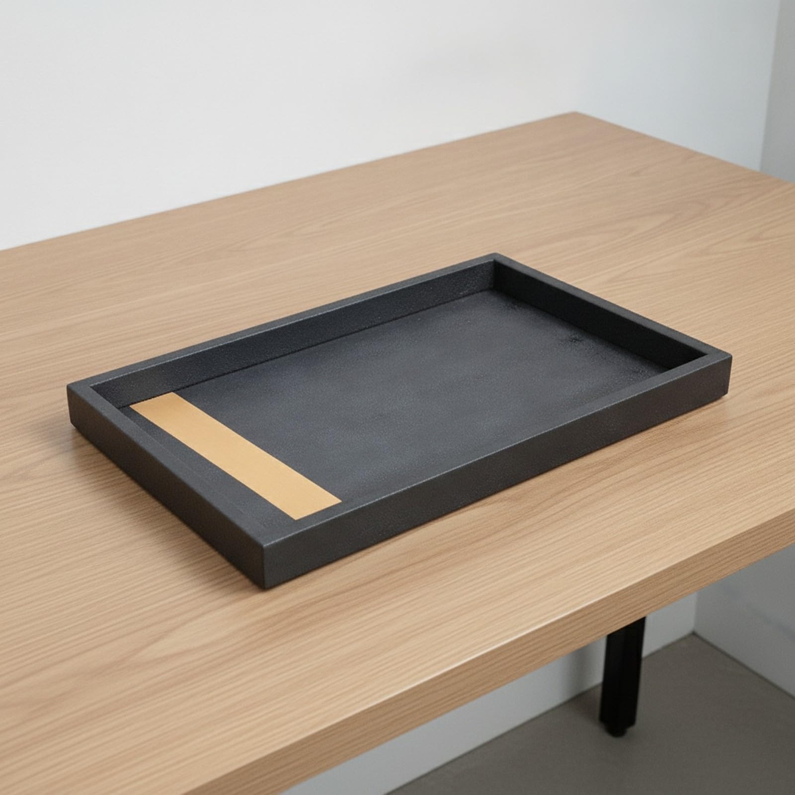 Vassoio Rettangolare Moderno | Vassoio in Legno, per Soggiorno, Ingresso, 40x30x3cm